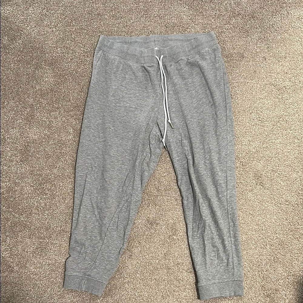H&M Gray Track Pants with Elastic Waistband